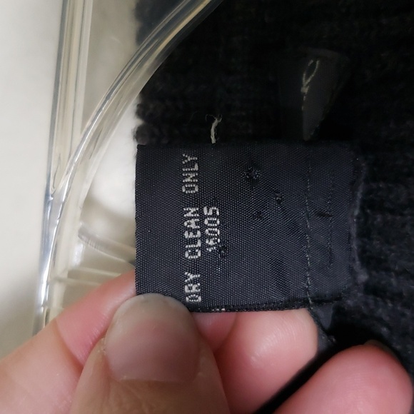 Banana Republic made in Hong Kong 100% Merino wool gray thick sweater mens small - Picture 5 of 8